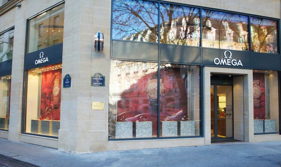 Bien Chez Soi - Références en espaces commerciaux - Boutique Omega, Quartier Capucines, Paris 1er